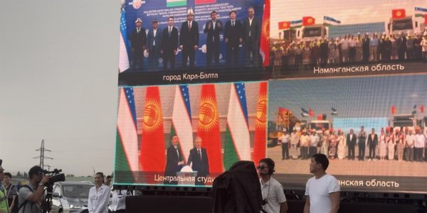 Открытие первого отечественного автосборочного завода «Тулпар Моторс»