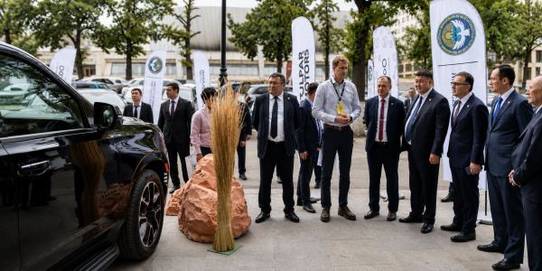 Tulpar Motors EnergyExpo Kyrgyzstan - ШКУ 2026 көргөзмөсүндө ата мекендик өндүрүштөгү автоунааларды сунуштады